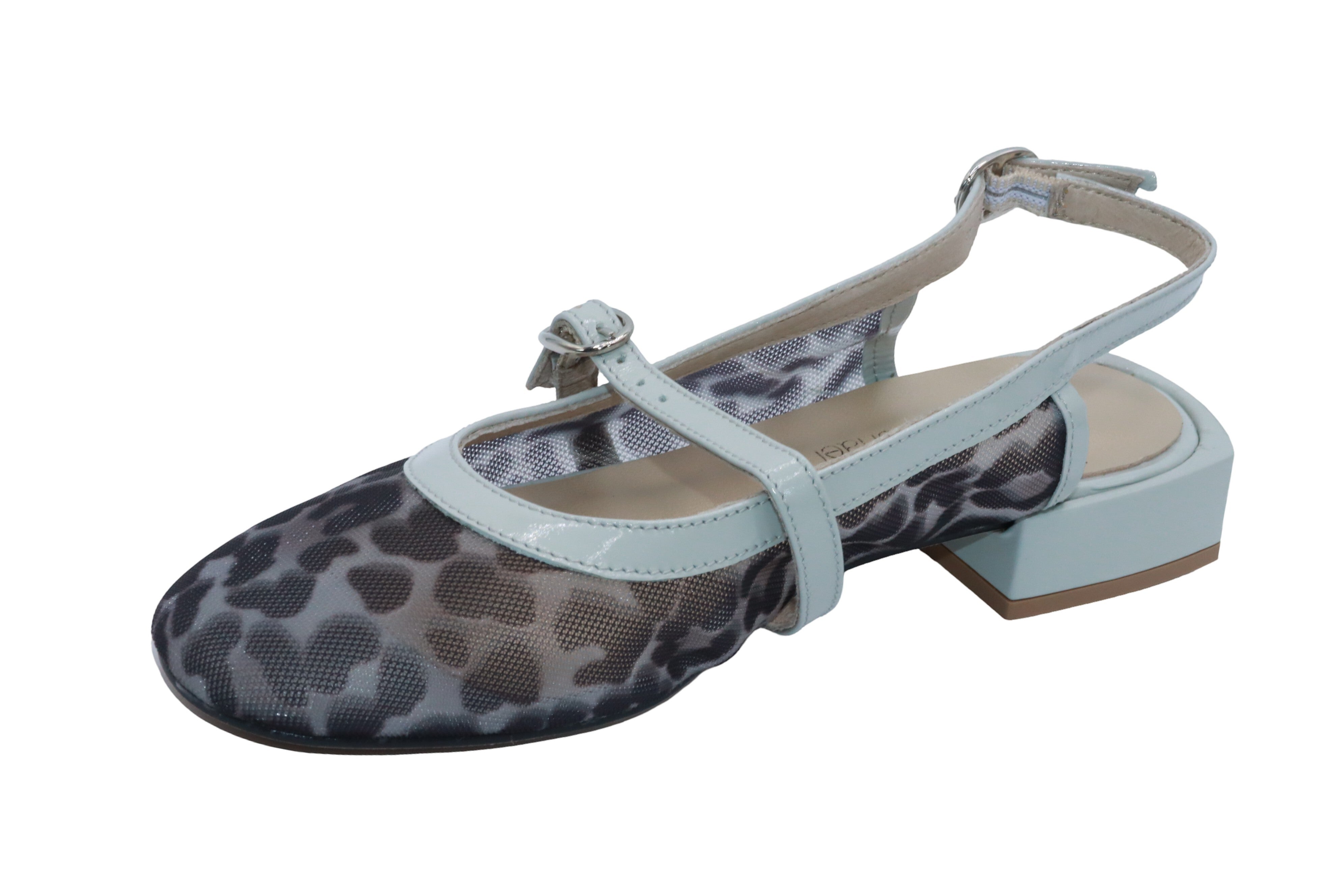 Eric Michael Elke Leather Slingback Sandal