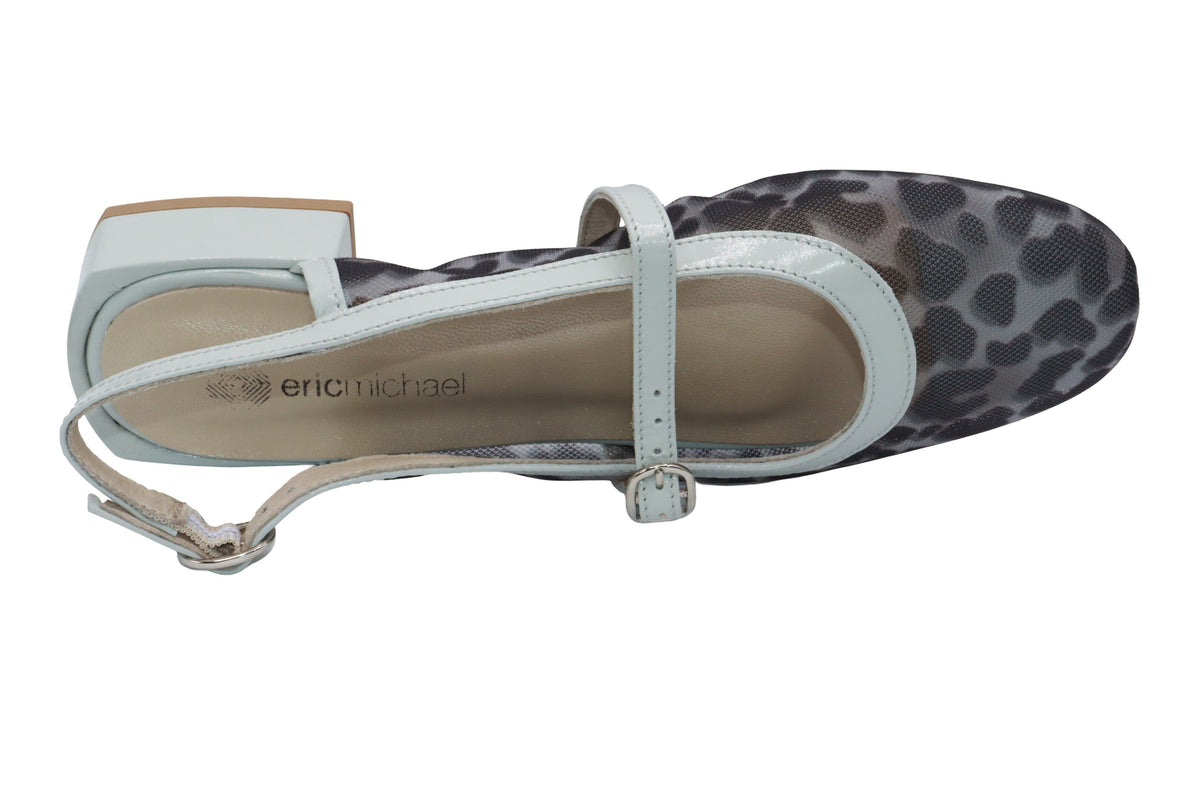 La Plume Shoes Eric Michael Elke Leather Slingback Sandal – product view 28
