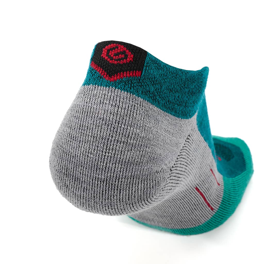 8 Pairs Emerald   Run Ankle Midweight Merino Wool Sock