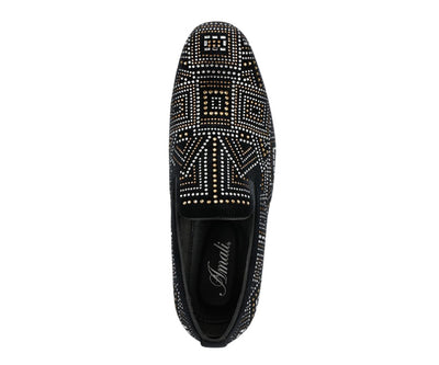 Amali Enzo Black Slippers — product view 4