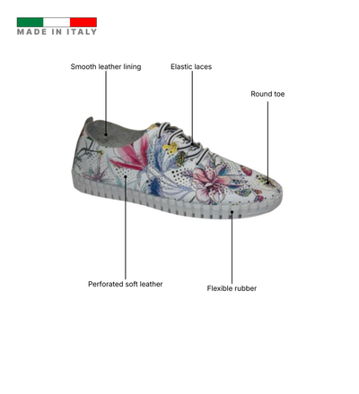 Eric Michael Annie Women’s Slip-On Leather Sneaker