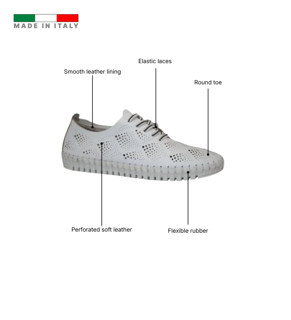 Eric Michael Annie Women’s Slip-On Leather Sneaker