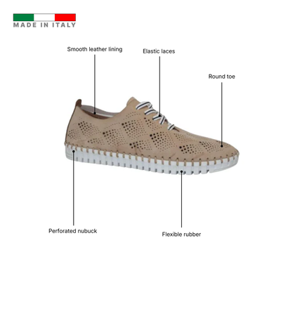 Eric Michael Annie Women’s Slip-On Leather Sneaker