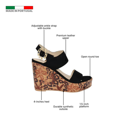 Eric Michael Athens Women’s Wedge Sandal