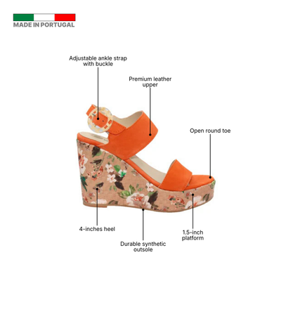 Eric Michael Athens Women’s Wedge Sandal