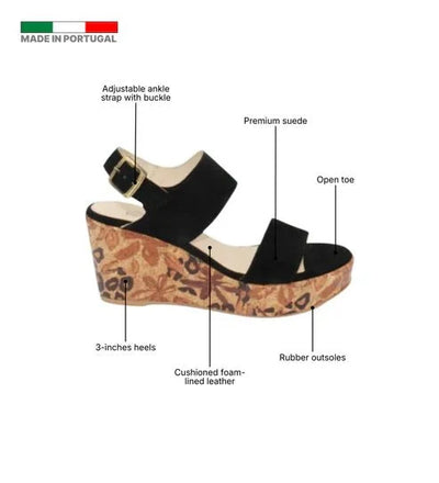 Eric Michael Crete Women’s Wedge Heel Sandal