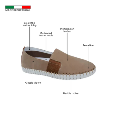 Eric Michael Frida Minimalist Slip-On Flat