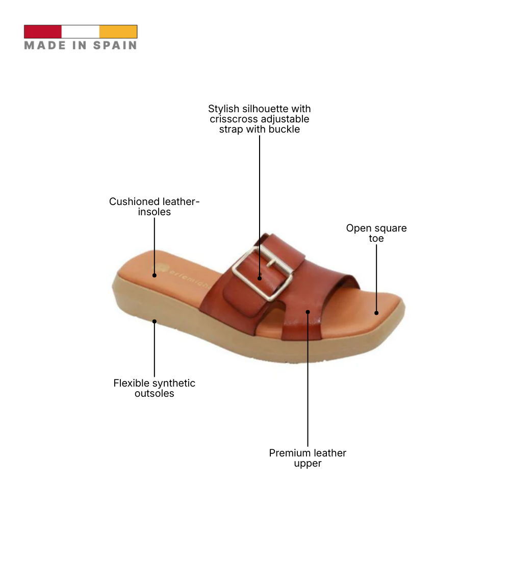 Eric Michael Hazel Platform Slide Sandal