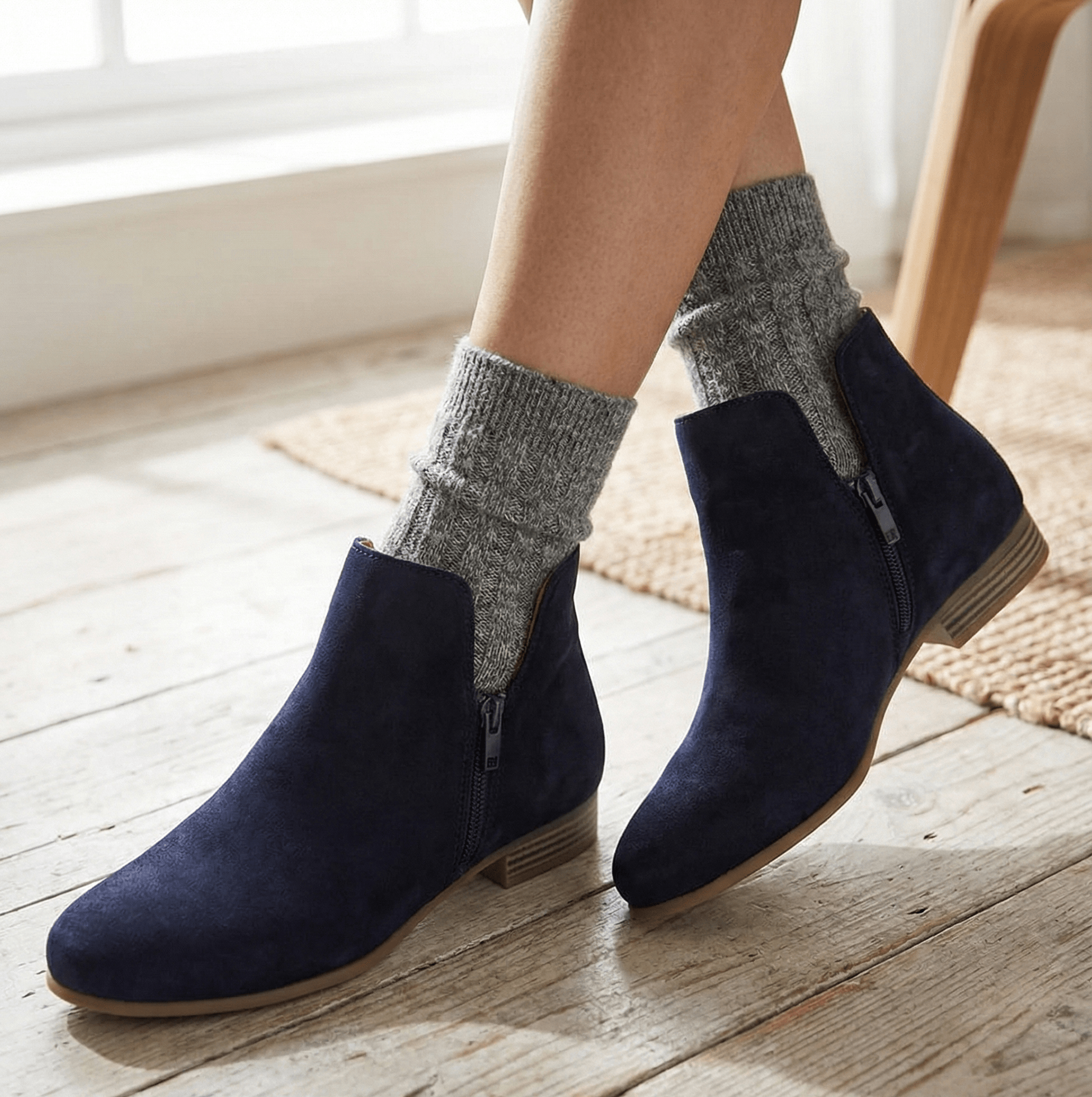 Eric Michael Isabella Leather Ankle Boot