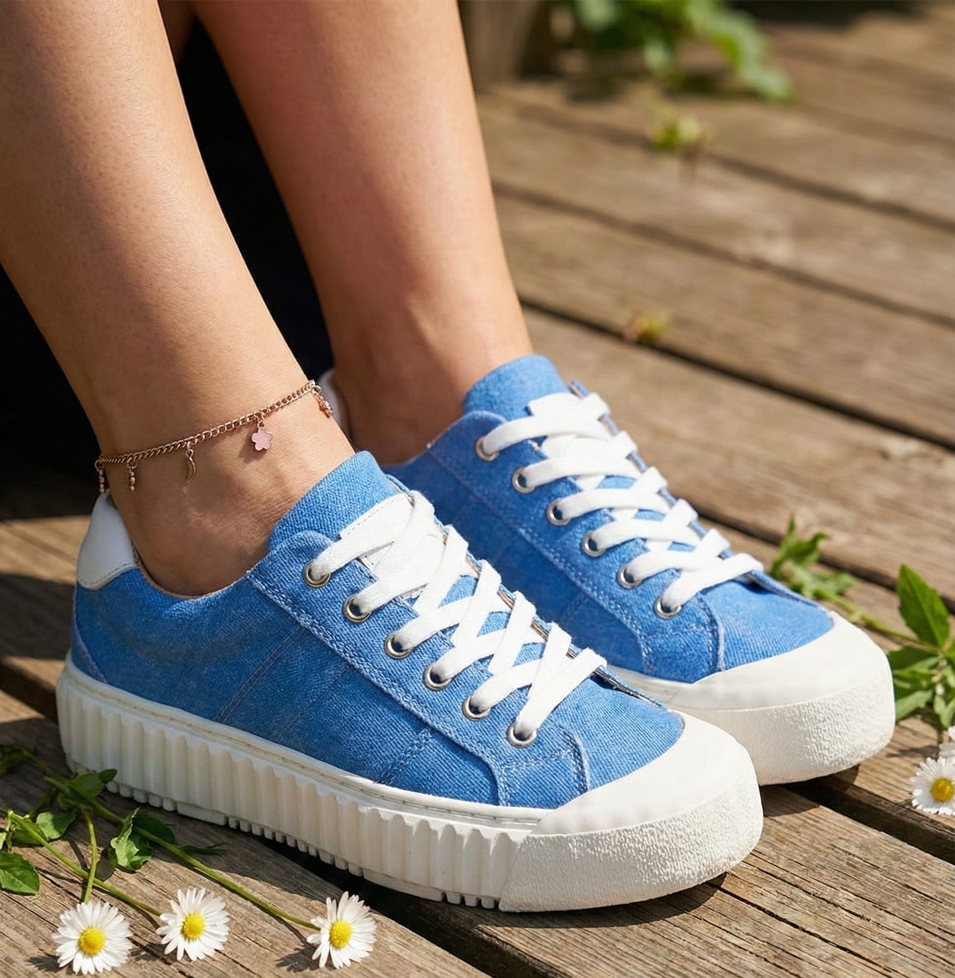 Eric Michael Ivy Textile Fashion Sneaker