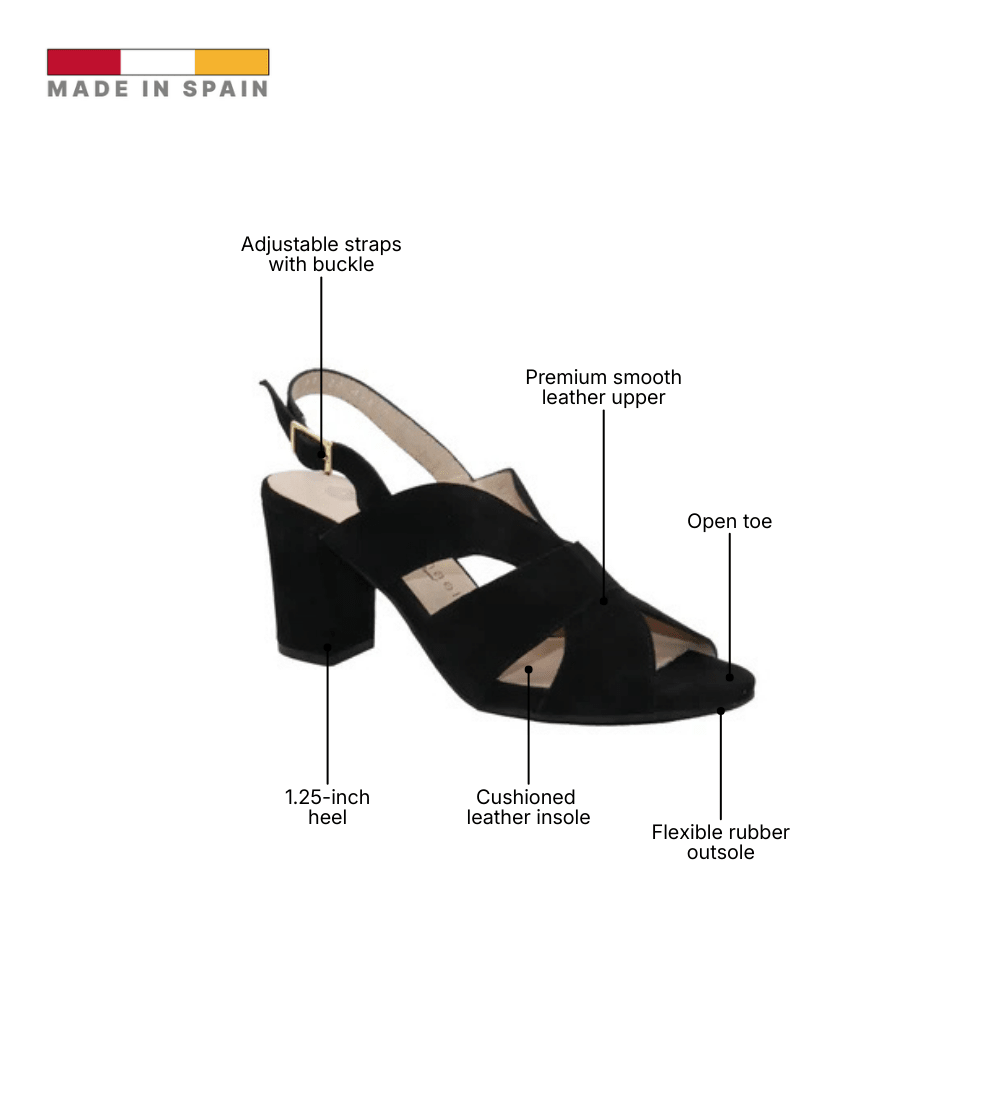 Eric Michael Lark Triple-Strap Adjustable Sandal