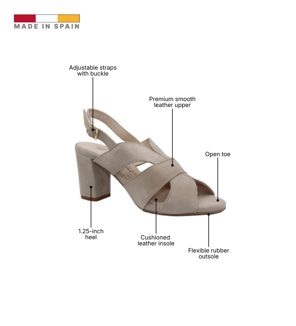 Eric Michael Lark Triple-Strap Adjustable Sandal