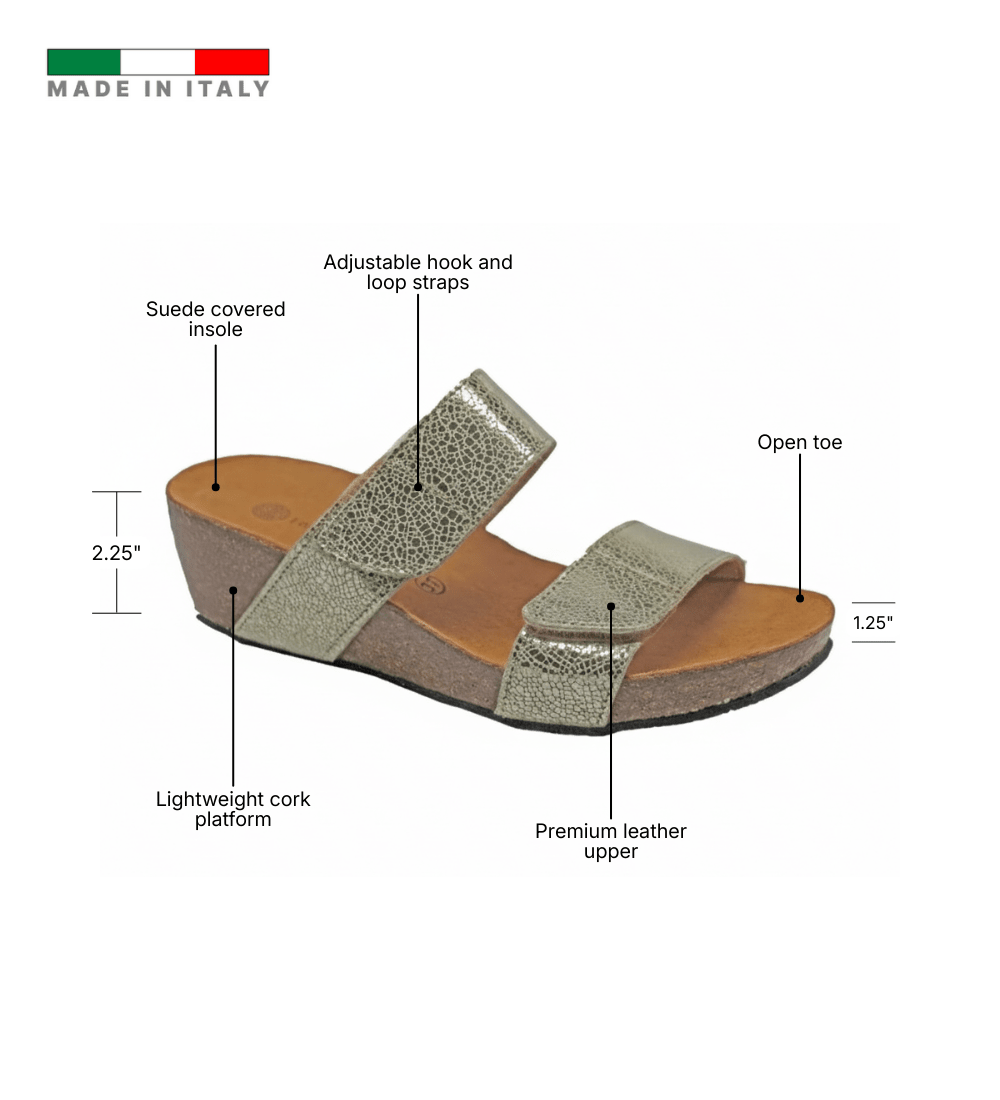 Eric Michael Liat Cork Platform Sandal