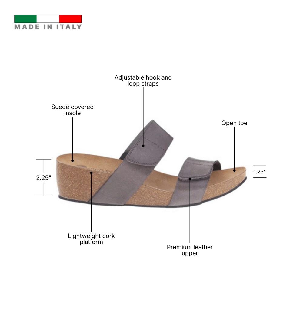 Eric Michael Liat Cork Platform Sandal