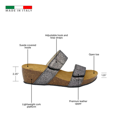 Eric Michael Liat Cork Platform Sandal
