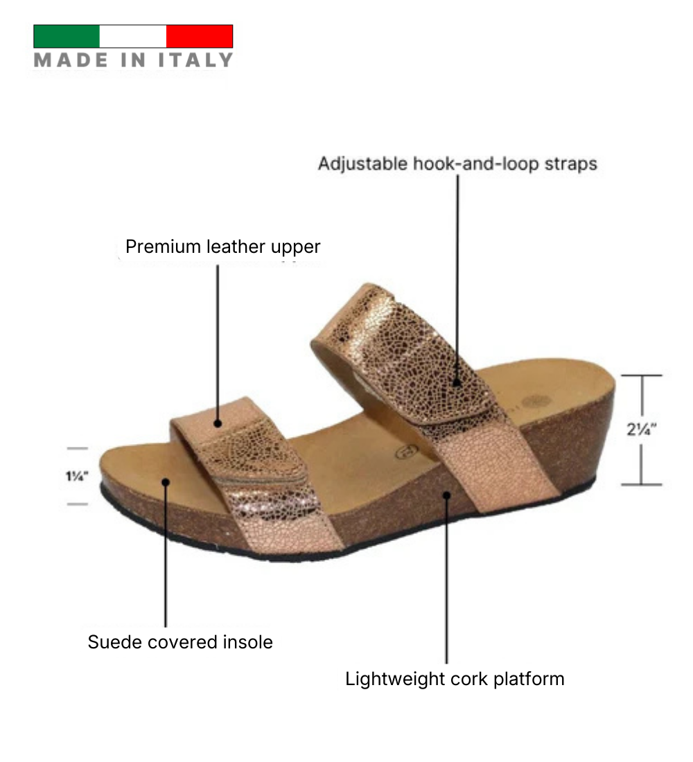 Eric Michael Liat Cork Platform Sandal