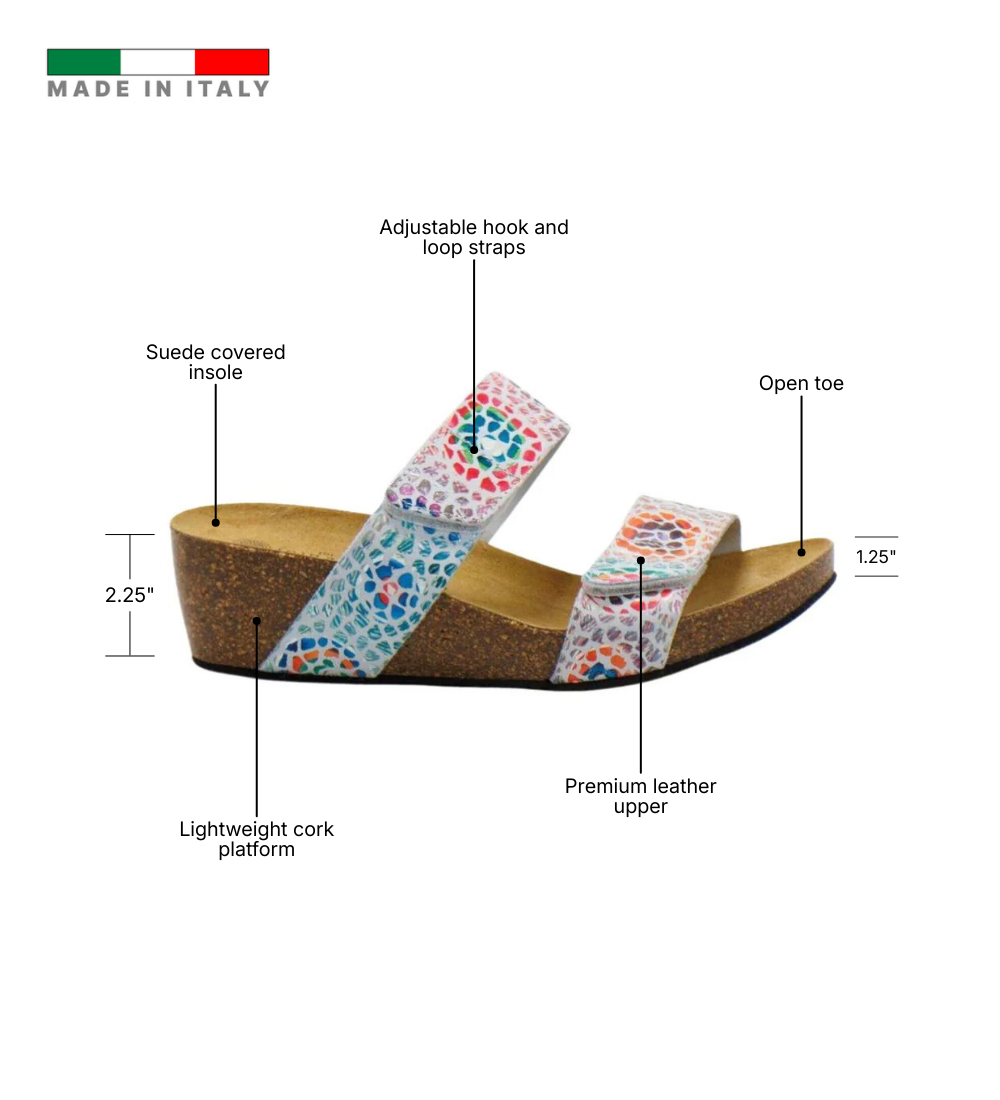 Eric Michael Liat Cork Platform Sandal