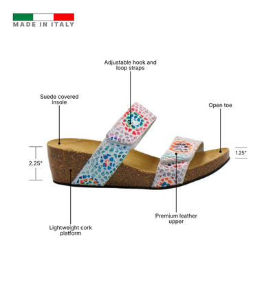 Eric Michael Liat Cork Platform Sandal