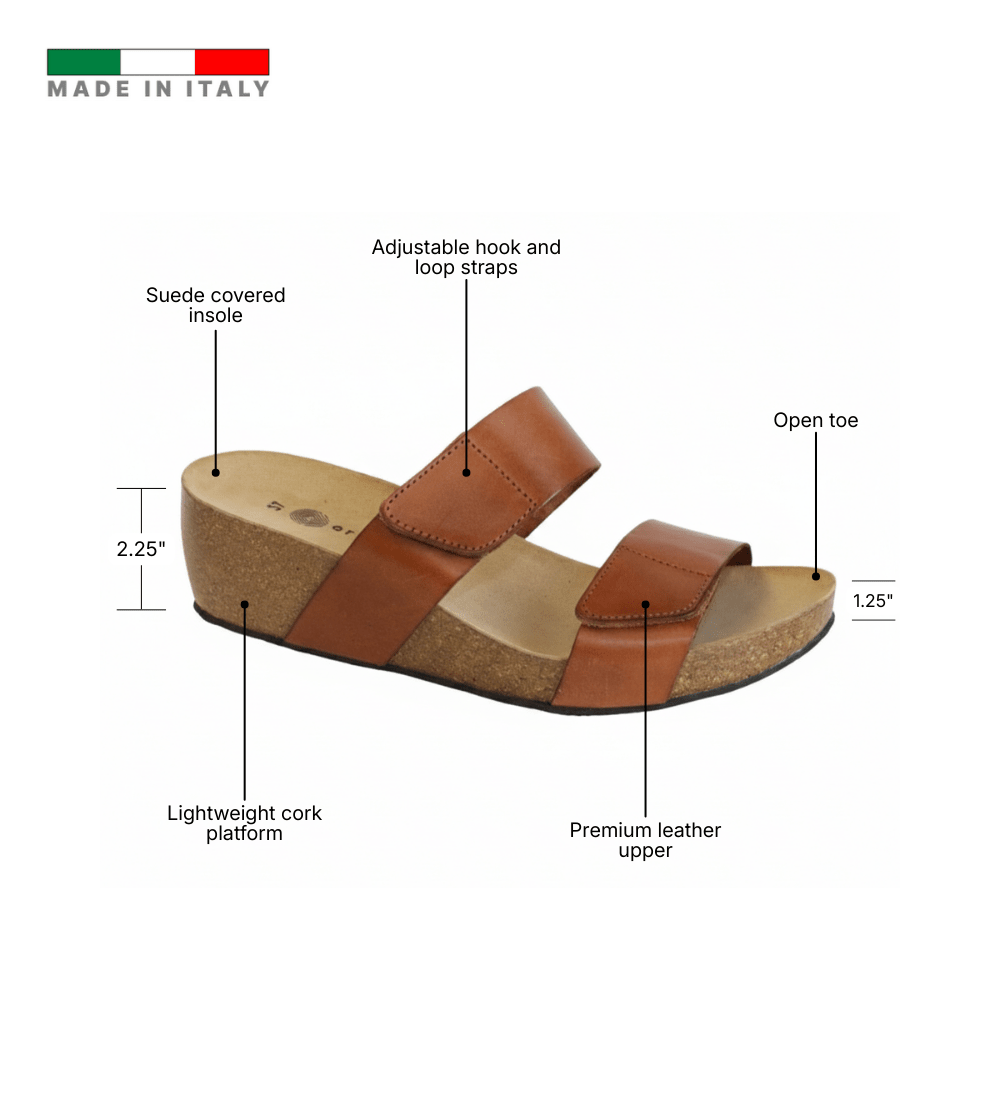 Eric Michael Liat Cork Platform Sandal