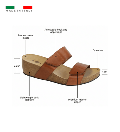 Eric Michael Liat Cork Platform Sandal