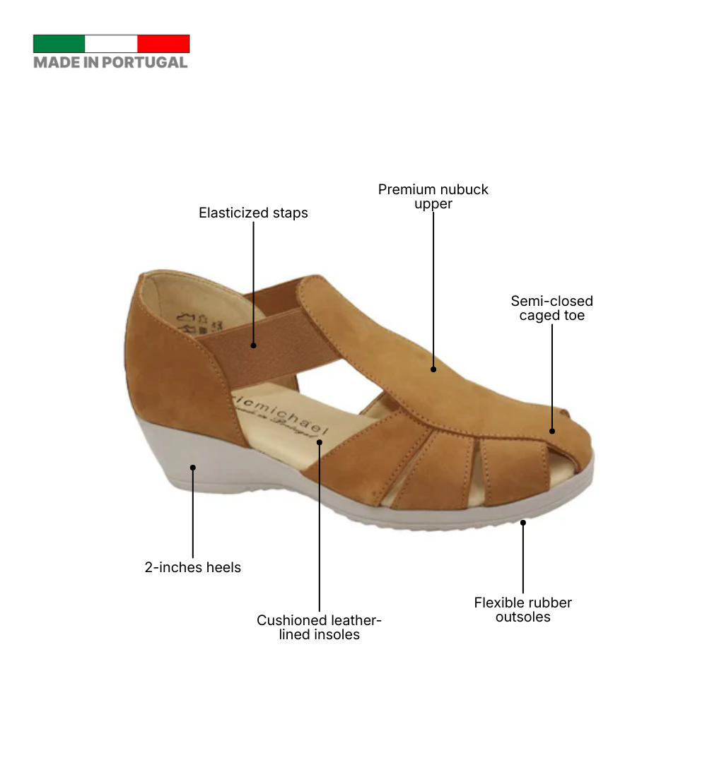 Eric Michael Parker Fisherman Wedge Sandal