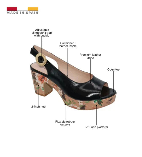 Eric Michael Riga Women’s Perforated Wedge Sandal