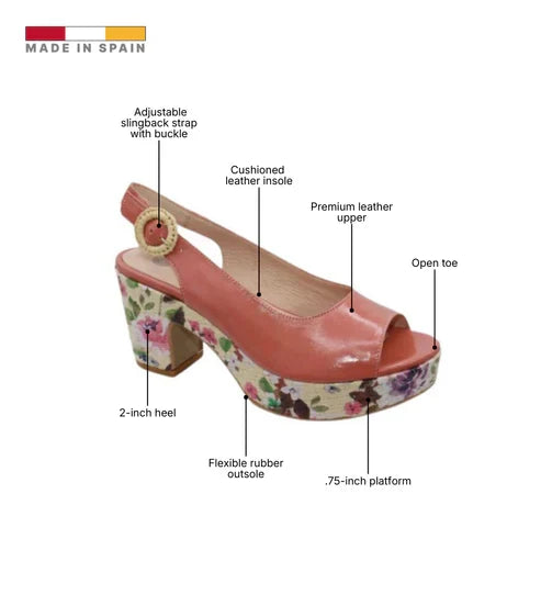 Eric Michael Riga Women’s Perforated Wedge Sandal
