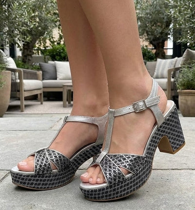 Eric Michael Valencia Retro Platform Sandal