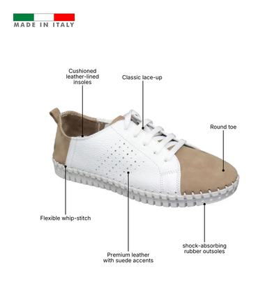 Eric Michael Ali Women’s Lace-Up Sneakers