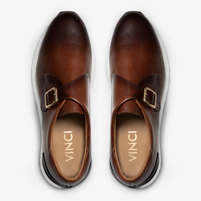 The Torino Tan Leather Men Sneaker