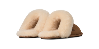UGG Scuffette II Womens Slippers — Chestnut Suede