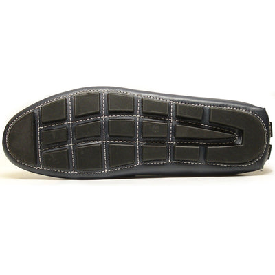 FI-3085 Navy Leather Encore by Fiesso Driving Shoe