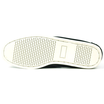 FI-6512-S Black Beige Premiun Genuine Suede Lace up Boat Shoes Fiesso by Aurelio Garcia