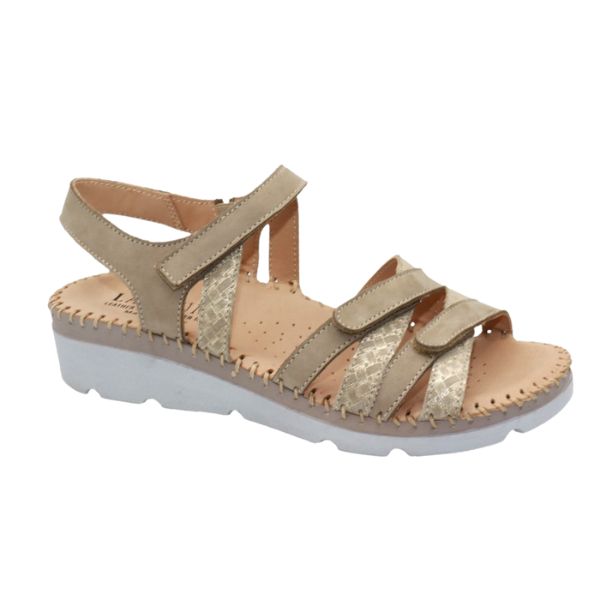 Fiesta Women’s Multi-Strap Leather Slingback Sandal