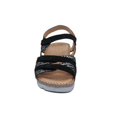 Fiesta Women’s Multi-Strap Leather Slingback Sandal