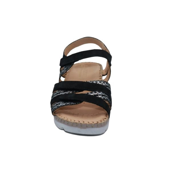 Fiesta Women’s Multi-Strap Leather Slingback Sandal