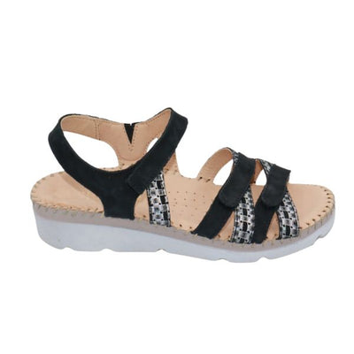 Fiesta Women’s Multi-Strap Leather Slingback Sandal