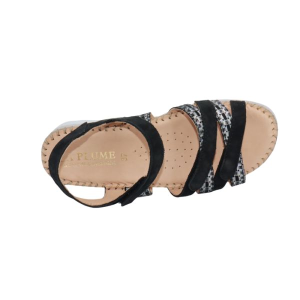 Fiesta Women’s Multi-Strap Leather Slingback Sandal