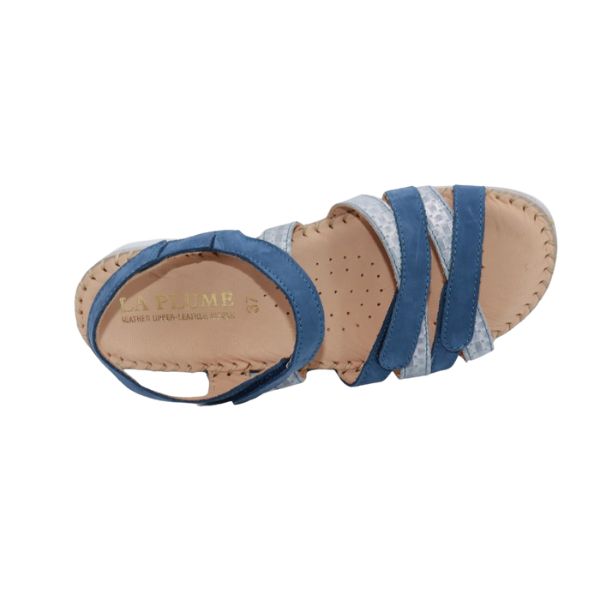 Fiesta Women’s Multi-Strap Leather Slingback Sandal