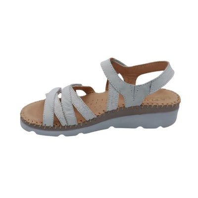 Fiesta Women’s Multi-Strap Leather Slingback Sandal