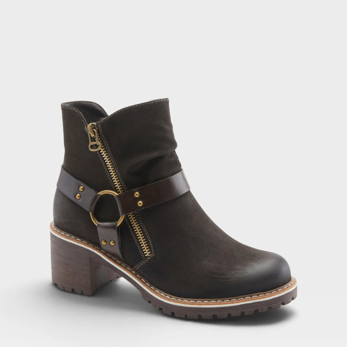 Patrizia Firewood Women's Boots — CHOCOLATE BROWN / EU 38 / US 7.5-8