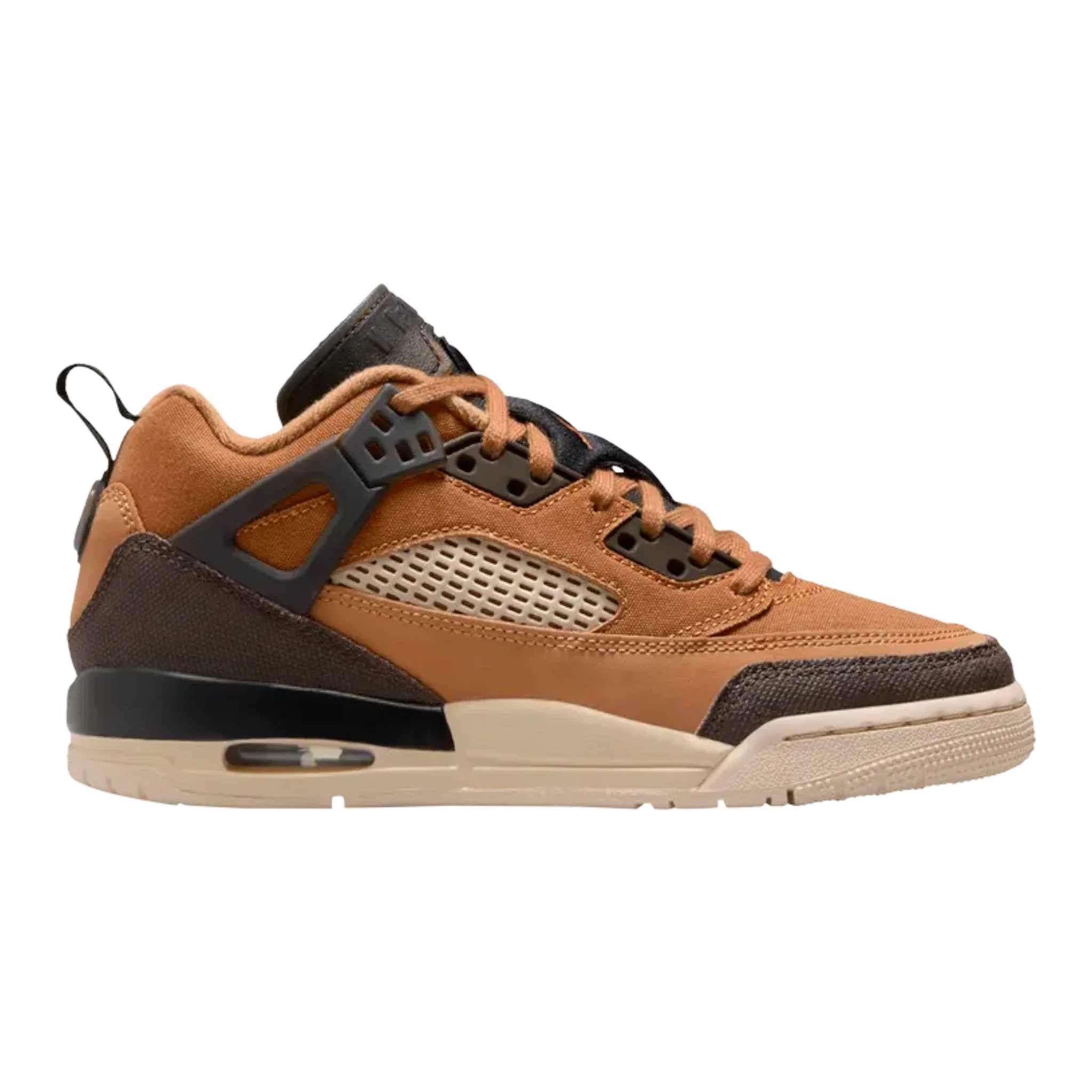 Nike Jordan Spizike Low Big Kids' (GS) Sneakers — Flax/Baroque Brown Low-Top