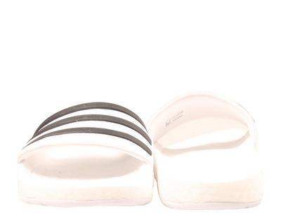 adidas Adilette Boost Slides — White/Black