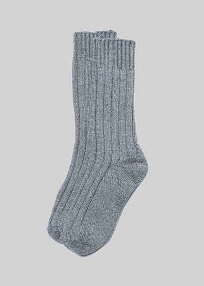 American Trench The Cashmere Oxford Sock side view