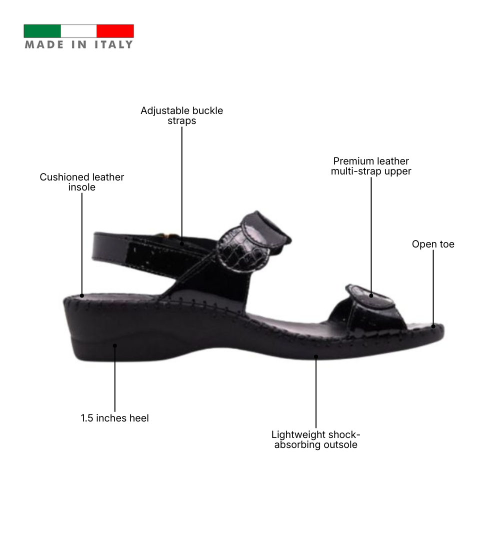 Fiora Mixed-Texture Slingback Sandal