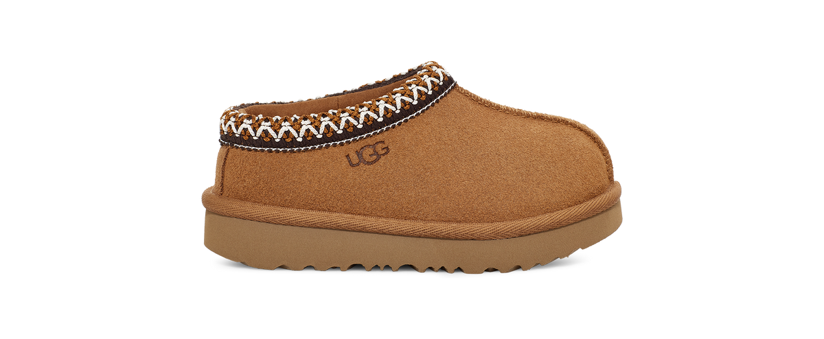 UGG Tasman II Toddlers' (TD) Slippers — Chestnut