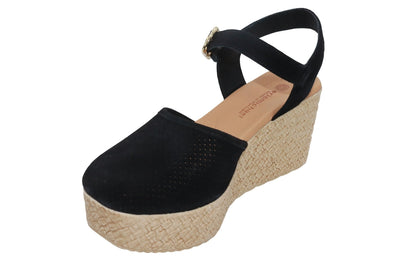 Eric Michael Forest Women’s Perforated Suede Wedge