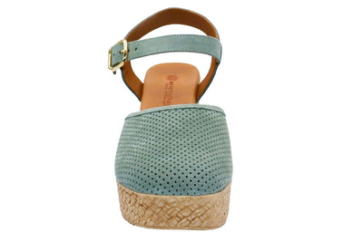 Eric Michael Forest Women’s Perforated Suede Wedge