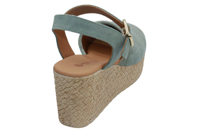 Eric Michael Forest Women’s Perforated Suede Wedge