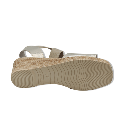 Eric Michael Foxy Jute Wedge Sandal